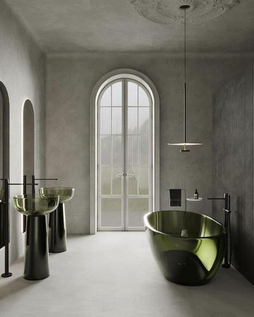 Redefiniendo la Elegancia en el Baño: La Tendencia Curvy en Diseño de Interiores